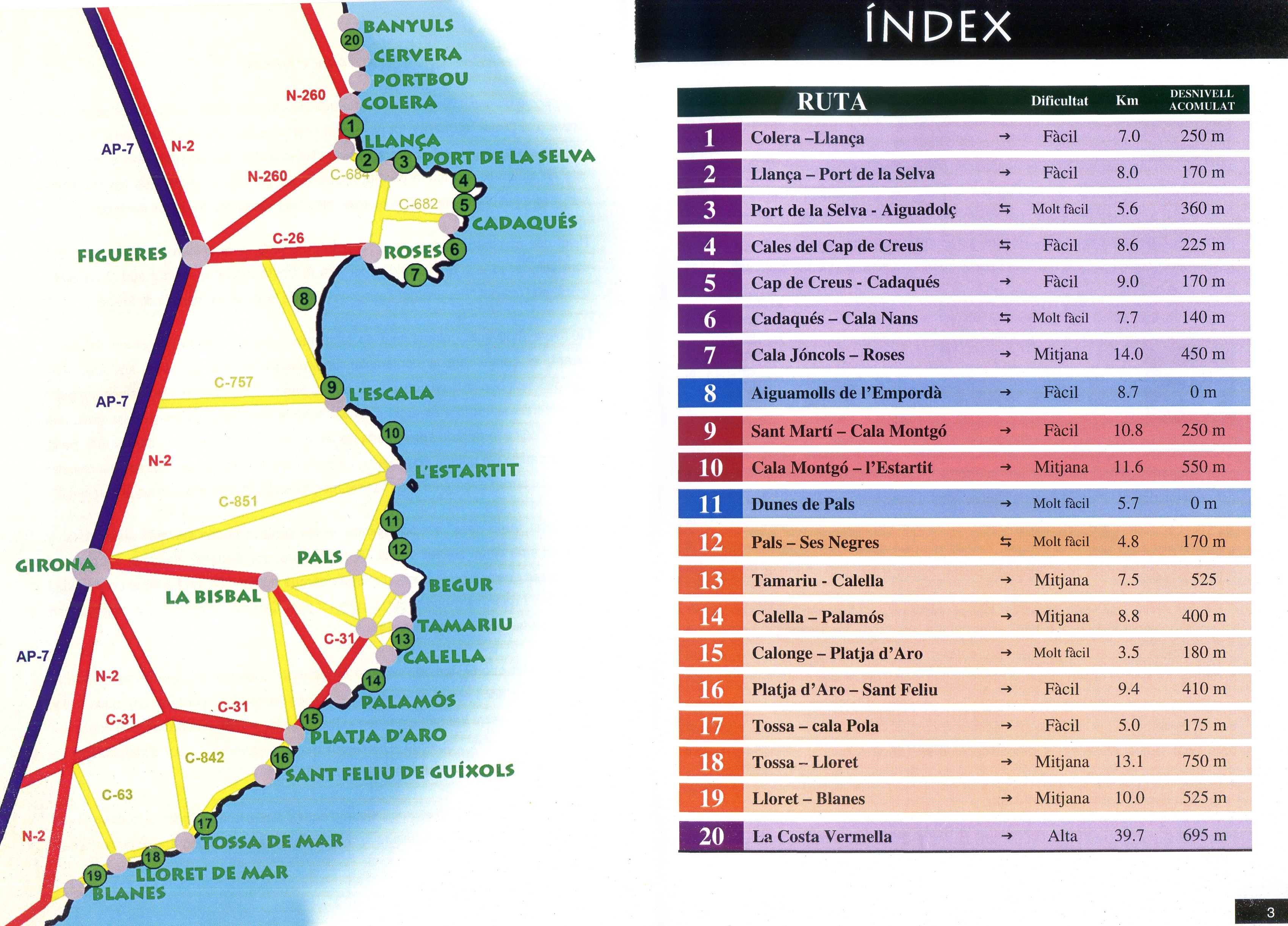 Camins de ronda de la Costa Brava (i la Costa Vermella) : 20 caminades pels Camins de Ronda - Miniatura 2